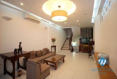 Nice house with 3 bedrooms for lease in Tay Ho area